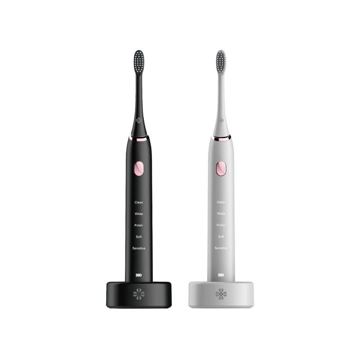White  Toothbrush Waterproof Electric Toothbrush - ZEYTONCART