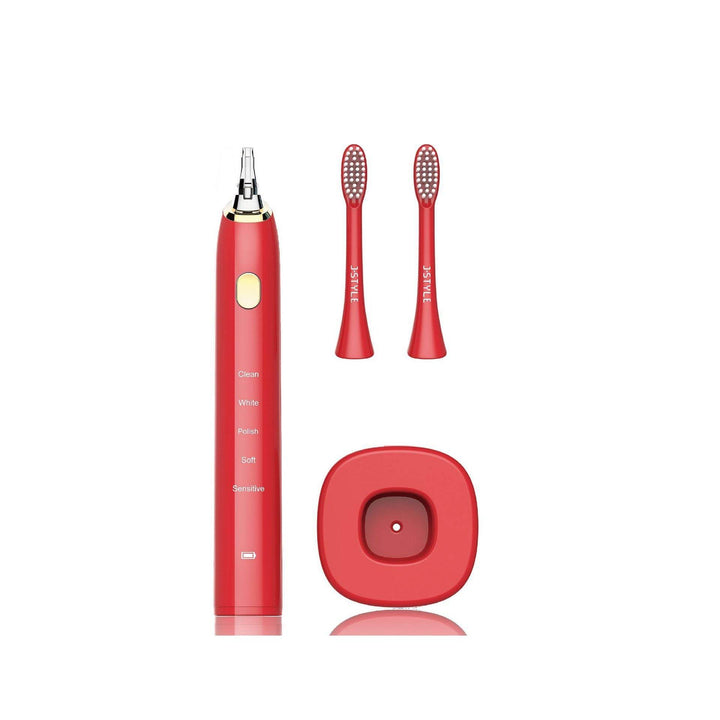 White  Toothbrush Waterproof Electric Toothbrush - ZEYTONCART