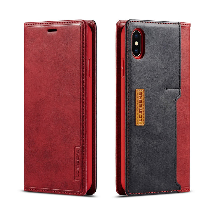 Wallet Leather Case Creative Retro Card Protective Cover - ZEYTONCART
