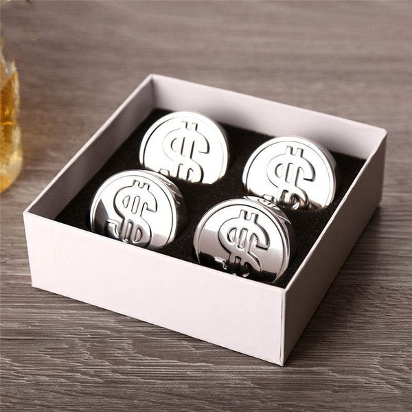 Food Grade 304 Stainless Steel Quick-frozen Ice Cubes Whiskey Ice Cubes - ZEYTONCART