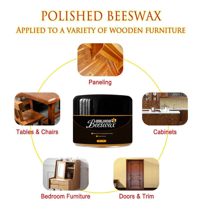 Furniture Care Polishing Waterproof Floor Beeswax Polishing Beeswax - ZEYTONCART