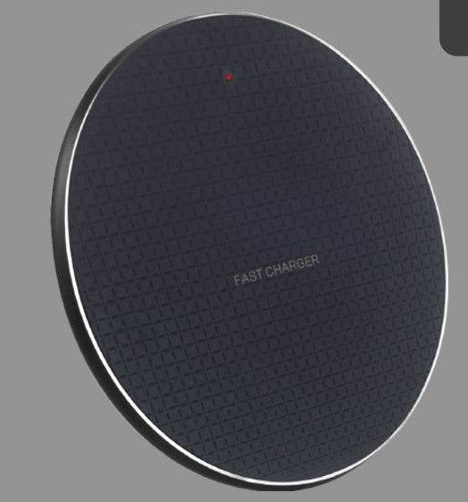 New Gift Custom Round Mobile Phone Wireless Charger Ultra-Thin 10W Aluminum Alloy - ZEYTONCART