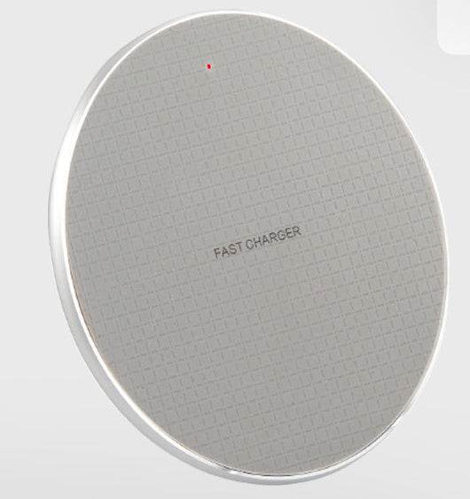 New Gift Custom Round Mobile Phone Wireless Charger Ultra-Thin 10W Aluminum Alloy - ZEYTONCART