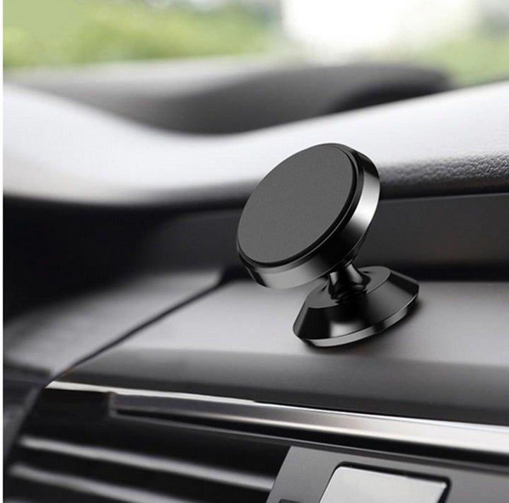 New Magnetic Suction Air Outlet Bracket Car Air Conditioner Magnetic Iron Air Outlet Mobile Phone Accessories Prism Bracket - ZEYTONCART