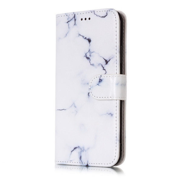 Compatible with Apple, Marble Flip Wallet Case for iPhone 11 Pro max 12 X Xs max XR 7 8 6 6S plus Book Style Phone Case 3D Vision Leather Cases Coque - ZEYTONCART