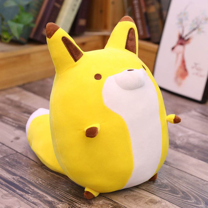 New anime cartoon raccoon and fox plush toys cute pillow peluche baby toy soft padded cushion stuffed animals home decor - ZEYTONCART