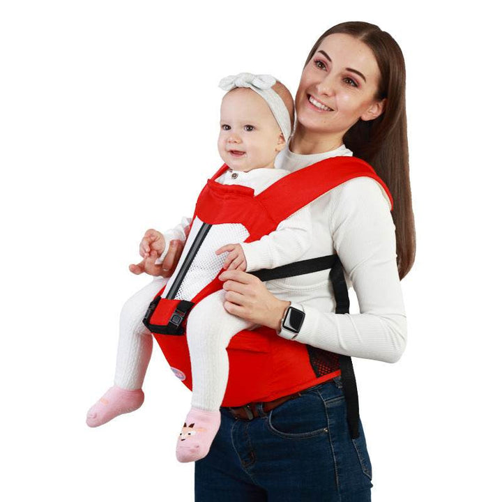 Multifunctional Breathable Double Shoulders Front Hold Baby Carrier - ZEYTONCART