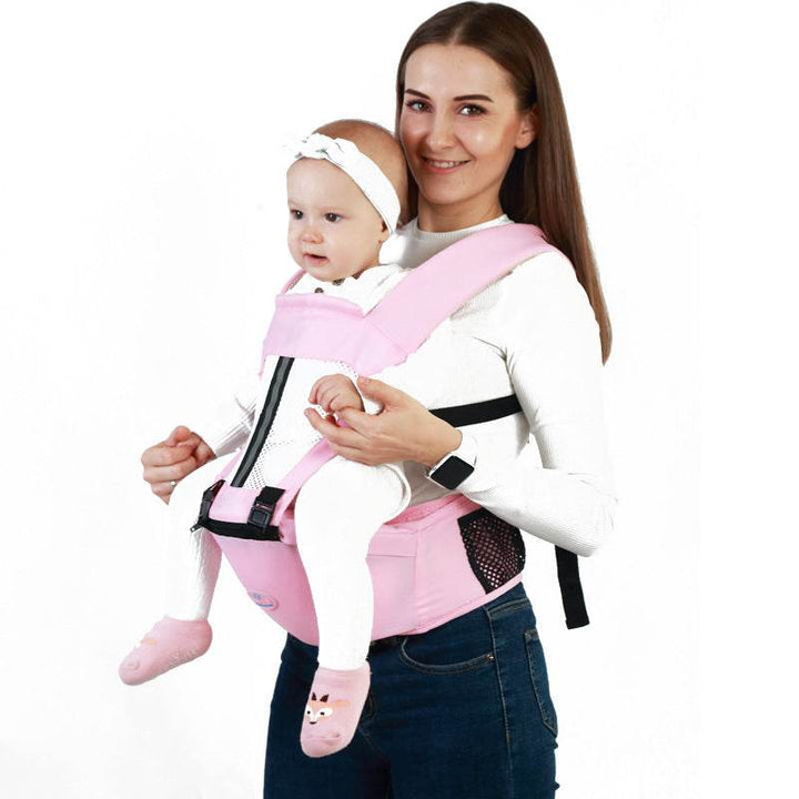 Multifunctional Breathable Double Shoulders Front Hold Baby Carrier - ZEYTONCART