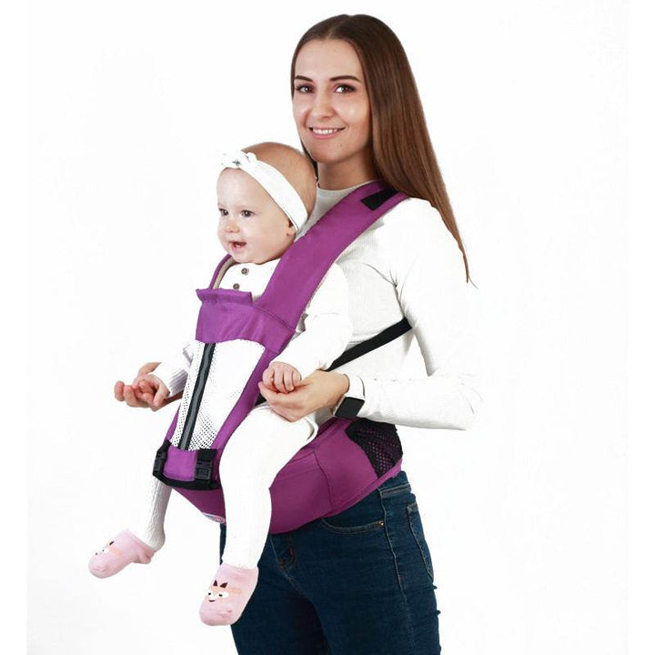 Multifunctional Breathable Double Shoulders Front Hold Baby Carrier - ZEYTONCART