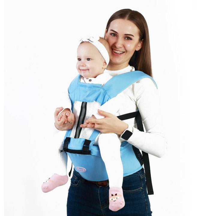 Multifunctional Breathable Double Shoulders Front Hold Baby Carrier - ZEYTONCART