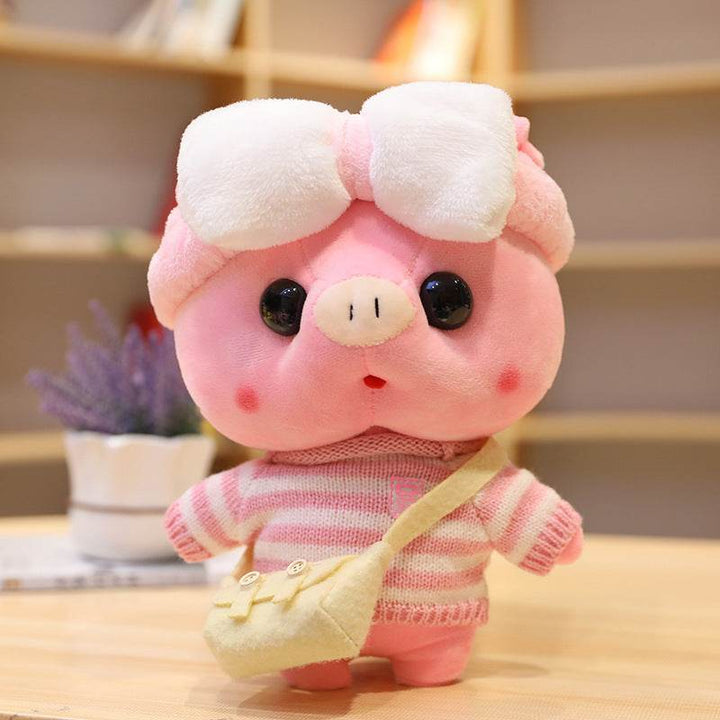 30cm Cartoon Dress Up Pig Cosplay Plush Toys Stuffed Cute Animals Doll Soft Pillow - ZEYTONCART