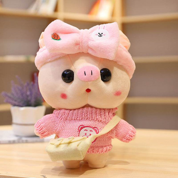 30cm Cartoon Dress Up Pig Cosplay Plush Toys Stuffed Cute Animals Doll Soft Pillow - ZEYTONCART