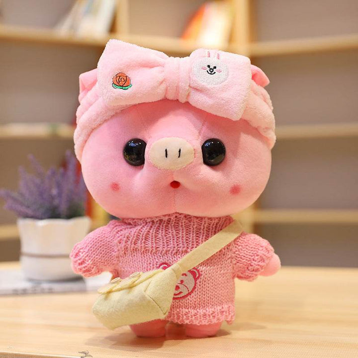 30cm Cartoon Dress Up Pig Cosplay Plush Toys Stuffed Cute Animals Doll Soft Pillow - ZEYTONCART