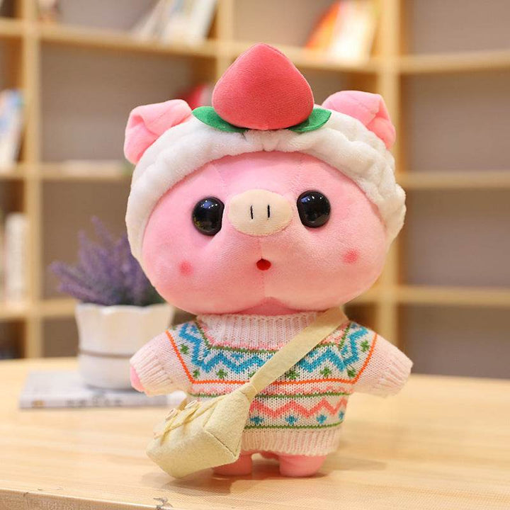 30cm Cartoon Dress Up Pig Cosplay Plush Toys Stuffed Cute Animals Doll Soft Pillow - ZEYTONCART