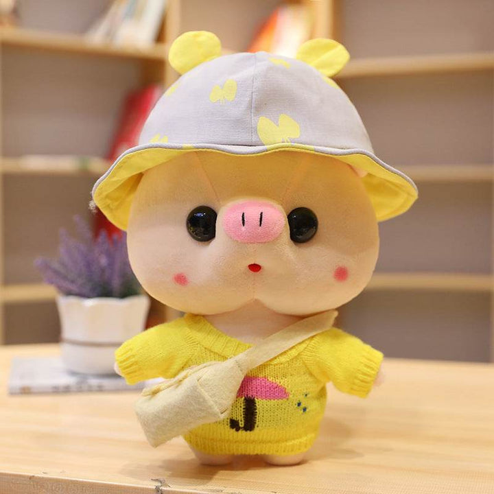30cm Cartoon Dress Up Pig Cosplay Plush Toys Stuffed Cute Animals Doll Soft Pillow - ZEYTONCART