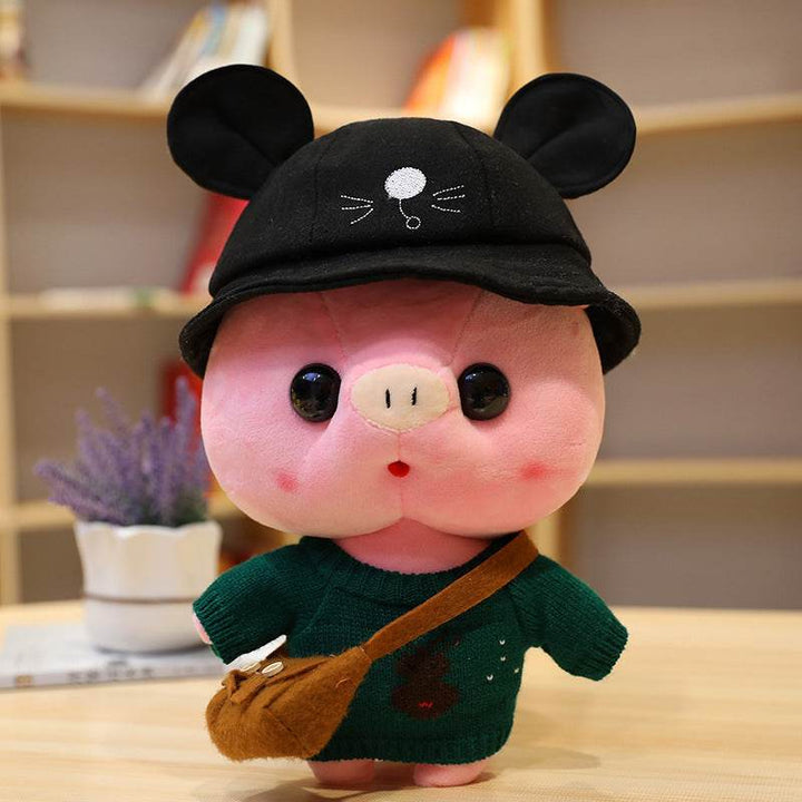 30cm Cartoon Dress Up Pig Cosplay Plush Toys Stuffed Cute Animals Doll Soft Pillow - ZEYTONCART