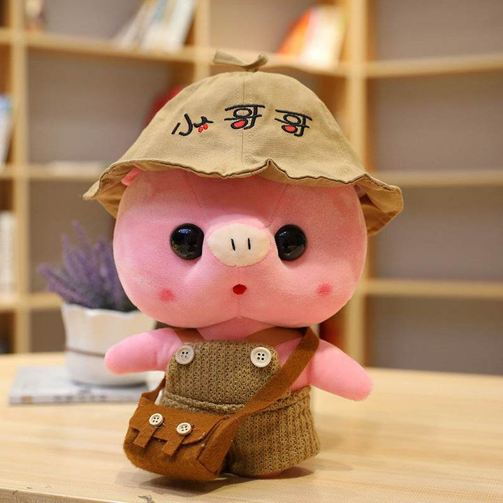 30cm Cartoon Dress Up Pig Cosplay Plush Toys Stuffed Cute Animals Doll Soft Pillow - ZEYTONCART