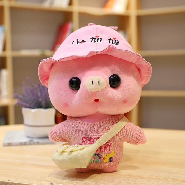 30cm Cartoon Dress Up Pig Cosplay Plush Toys Stuffed Cute Animals Doll Soft Pillow - ZEYTONCART