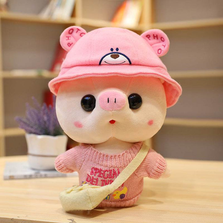 30cm Cartoon Dress Up Pig Cosplay Plush Toys Stuffed Cute Animals Doll Soft Pillow - ZEYTONCART