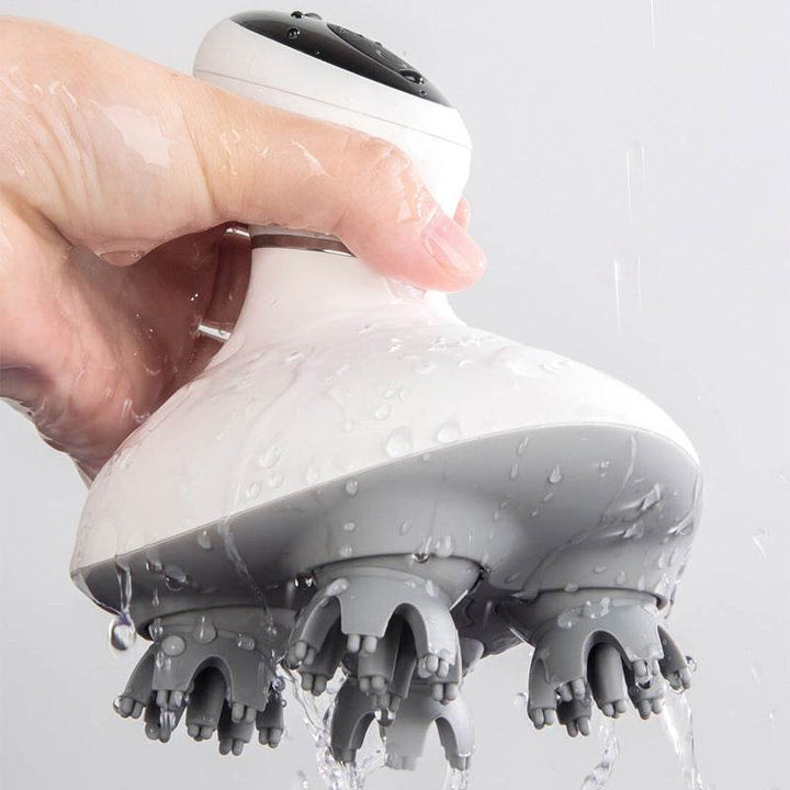 Rechargeable Waterproof Head Massager Electric Scalp Massager - ZEYTONCART