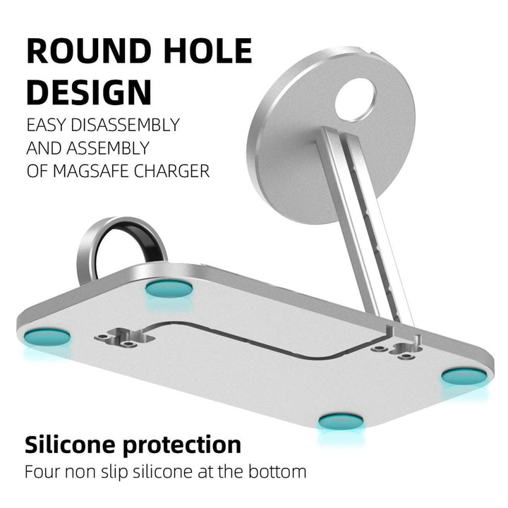 Alloy Storage Base Data Cable Accessories Watch Charging Stand - ZEYTONCART