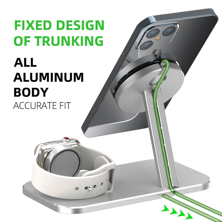 Alloy Storage Base Data Cable Accessories Watch Charging Stand - ZEYTONCART