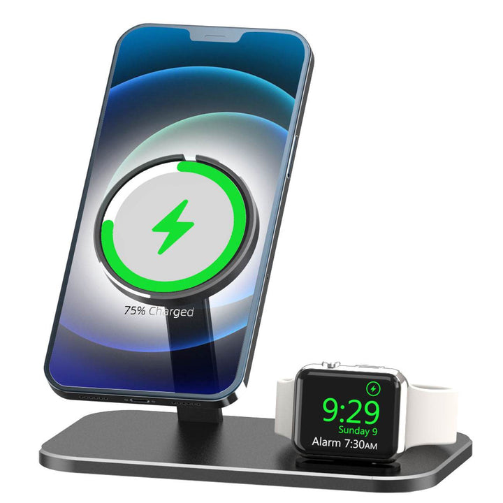 Alloy Storage Base Data Cable Accessories Watch Charging Stand - ZEYTONCART