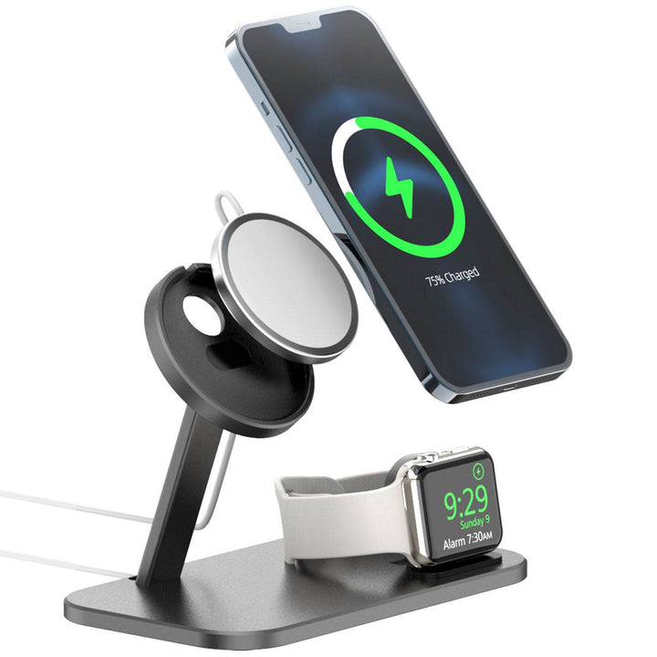 Alloy Storage Base Data Cable Accessories Watch Charging Stand - ZEYTONCART