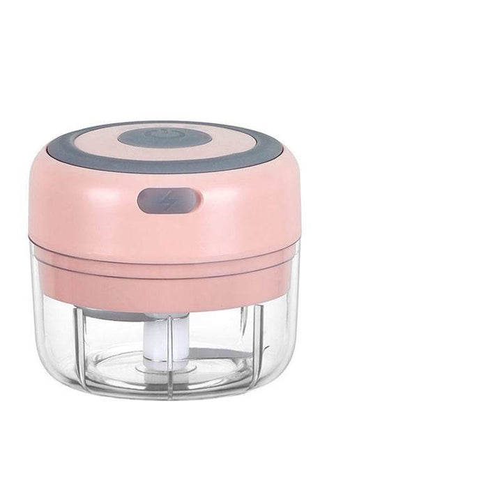 Mini Electric Garlic Chopper USB Charging Ginger Masher Machine Sturdy Durable Chili Vegetable Crusher Kitchen Tool - ZEYTONCART