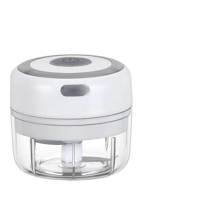Mini Electric Garlic Chopper USB Charging Ginger Masher Machine Sturdy Durable Chili Vegetable Crusher Kitchen Tool - ZEYTONCART