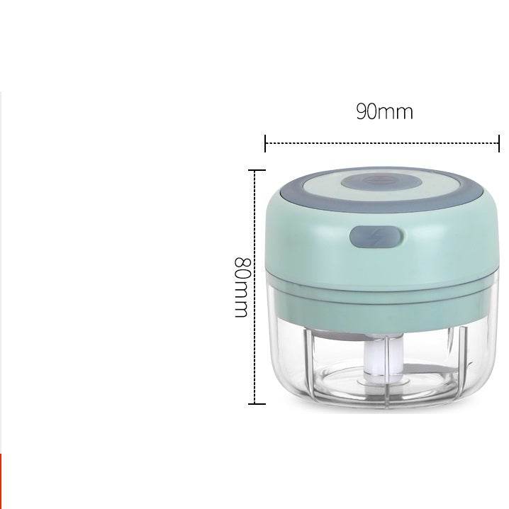 Mini Electric Garlic Chopper USB Charging Ginger Masher Machine Sturdy Durable Chili Vegetable Crusher Kitchen Tool - ZEYTONCART