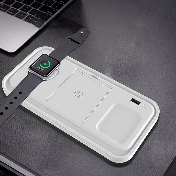 Compatible with Apple, Iphone 11Pro Xsmax Pwatch Watch Fan Charger For Five In One Wireless Charging - ZEYTONCART