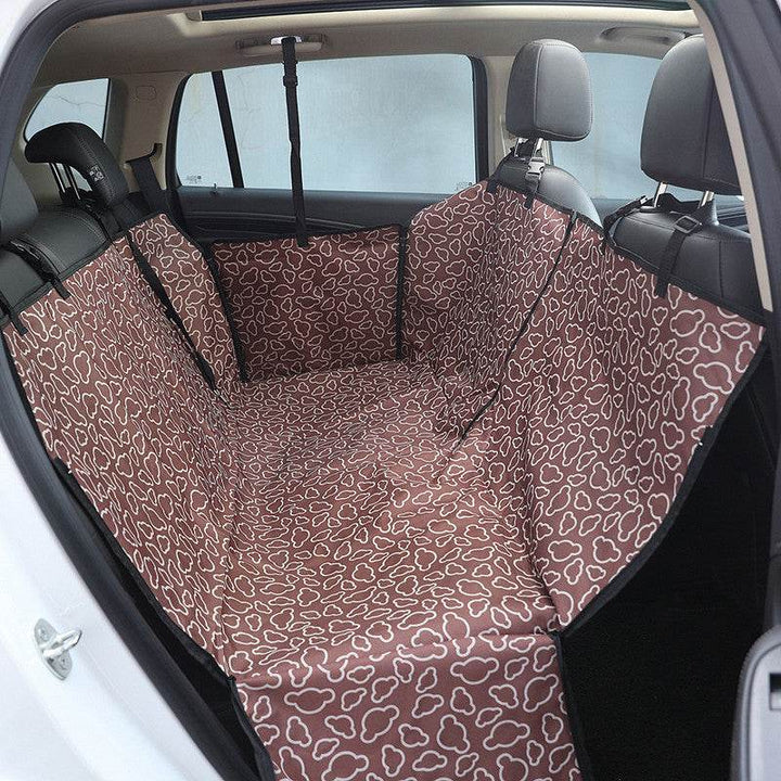Dog Car Mats, Dog Mats, Golden Retriever Pet Dog Cushions, Rear Car Mats, Waterproof And Dirt-Resistant Car Pet Seat Covers - ZEYTONCART