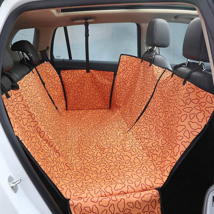 Dog Car Mats, Dog Mats, Golden Retriever Pet Dog Cushions, Rear Car Mats, Waterproof And Dirt-Resistant Car Pet Seat Covers - ZEYTONCART
