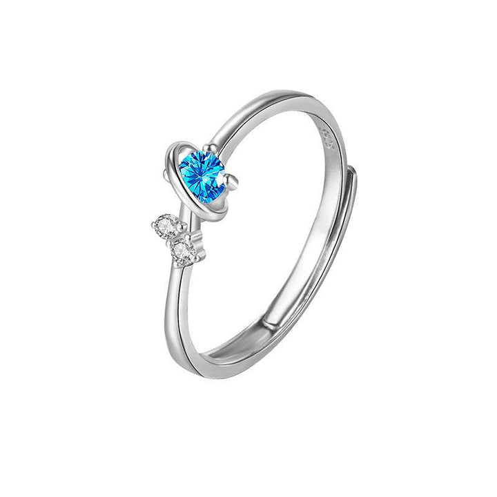 Dream Planet Couple Rings Fashion Personality Rings Men and Women Rings - ZEYTONCART
