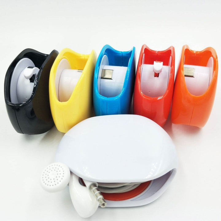 Headphone Cable Organizer, Automatic Recovery Cable Take-Up,Automatic Shrinkage Storage Box - ZEYTONCART