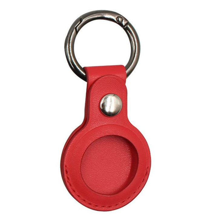 Compatible with Apple, Tracker Protective Cover Locator Anti-Lost Bag Close-Fitting Airtag Leather Case Keychain Manufacturer - ZEYTONCART