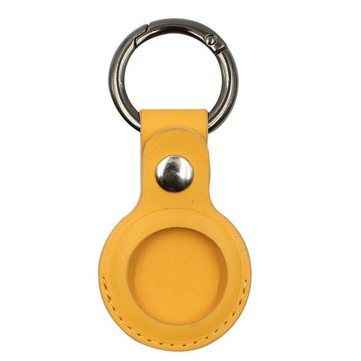 Compatible with Apple, Tracker Protective Cover Locator Anti-Lost Bag Close-Fitting Airtag Leather Case Keychain Manufacturer - ZEYTONCART