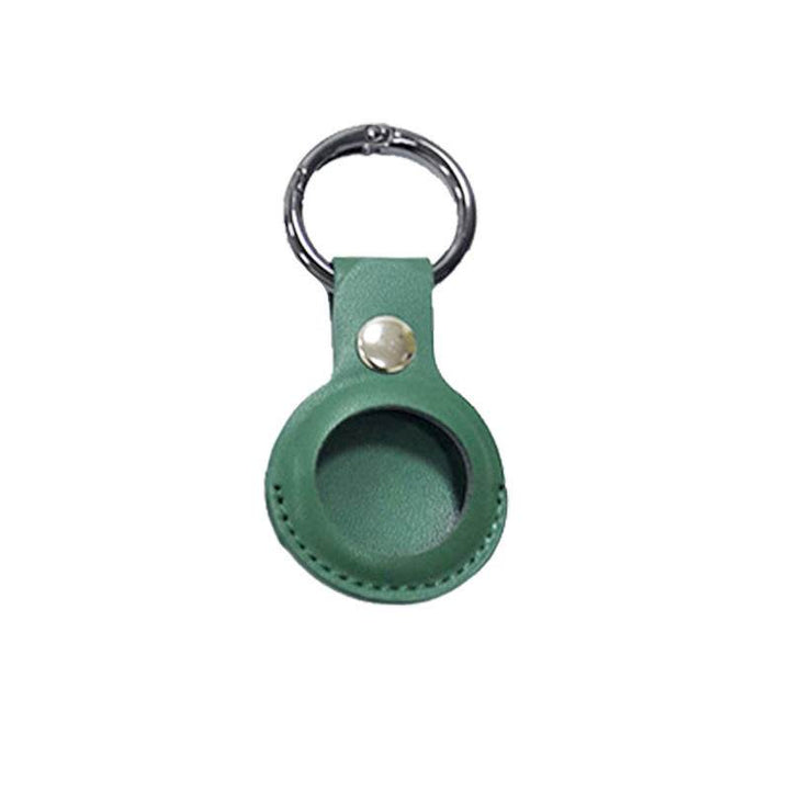Compatible with Apple, Tracker Protective Cover Locator Anti-Lost Bag Close-Fitting Airtag Leather Case Keychain Manufacturer - ZEYTONCART