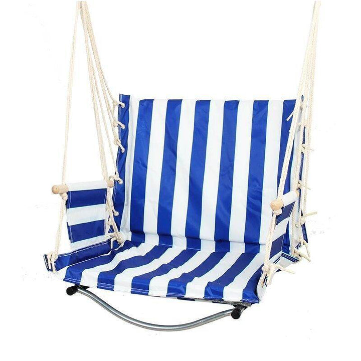 Double Hammock Bed Outdoor Swinging Camping Hanging Hammocks Tree Strap Rope - ZEYTONCART