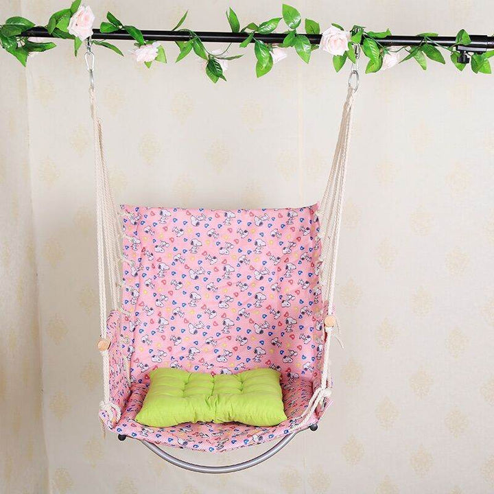 Double Hammock Bed Outdoor Swinging Camping Hanging Hammocks Tree Strap Rope - ZEYTONCART