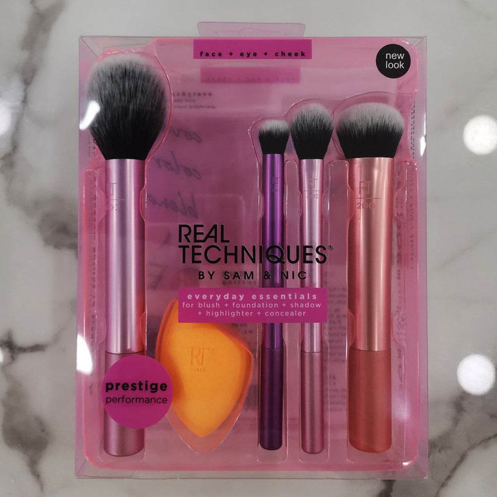 New REAL T Makeup Brush Set 5pcs Makeup Brush Makeup Tools - ZEYTONCART