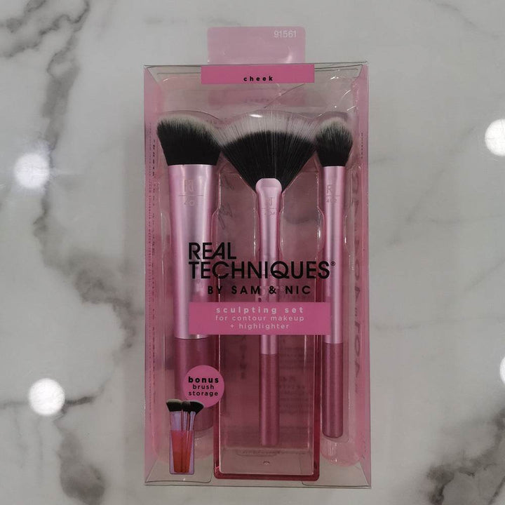 New REAL T Makeup Brush Set 5pcs Makeup Brush Makeup Tools - ZEYTONCART