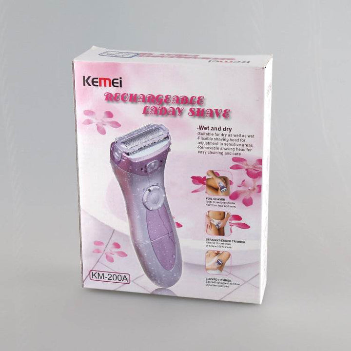 Household Rechargeable Waterproof Electric Ladies Hair Razor Plucker Razor - ZEYTONCART