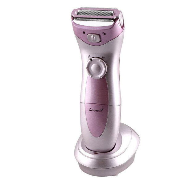 Household Rechargeable Waterproof Electric Ladies Hair Razor Plucker Razor - ZEYTONCART