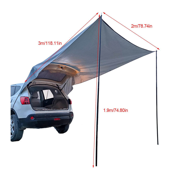 Car Tail Car Side Trunk Canopy Camping Camping Tent - ZEYTONCART