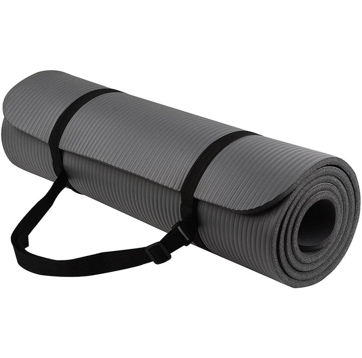 Yoga Mat NBR Yoga Mat Striped Yoga Mat - ZEYTONCART