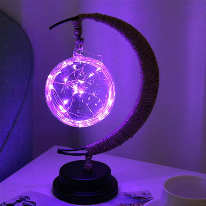 Led Modeling Lights Star Moon AppleChristmas Decoration Lights - ZEYTONCART
