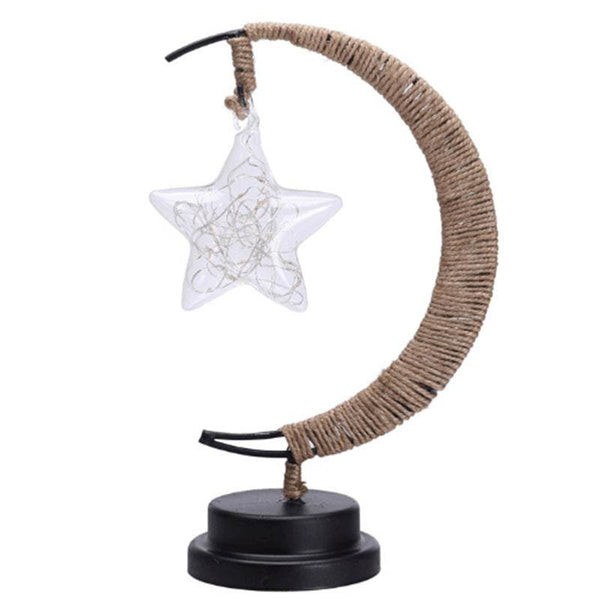 Led Modeling Lights Star Moon AppleChristmas Decoration Lights - ZEYTONCART