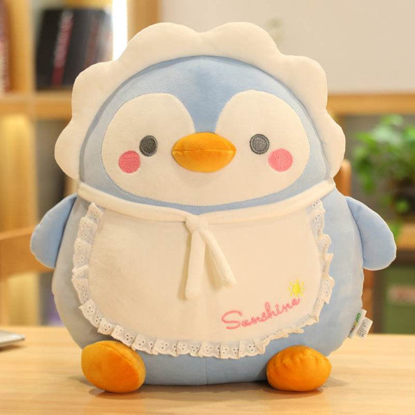 Stuffed Soft Bear Chick Plush Toys Cartoon Animals Penguin Pig Seal Pillow Kids Doll Cushion Children Gift - ZEYTONCART